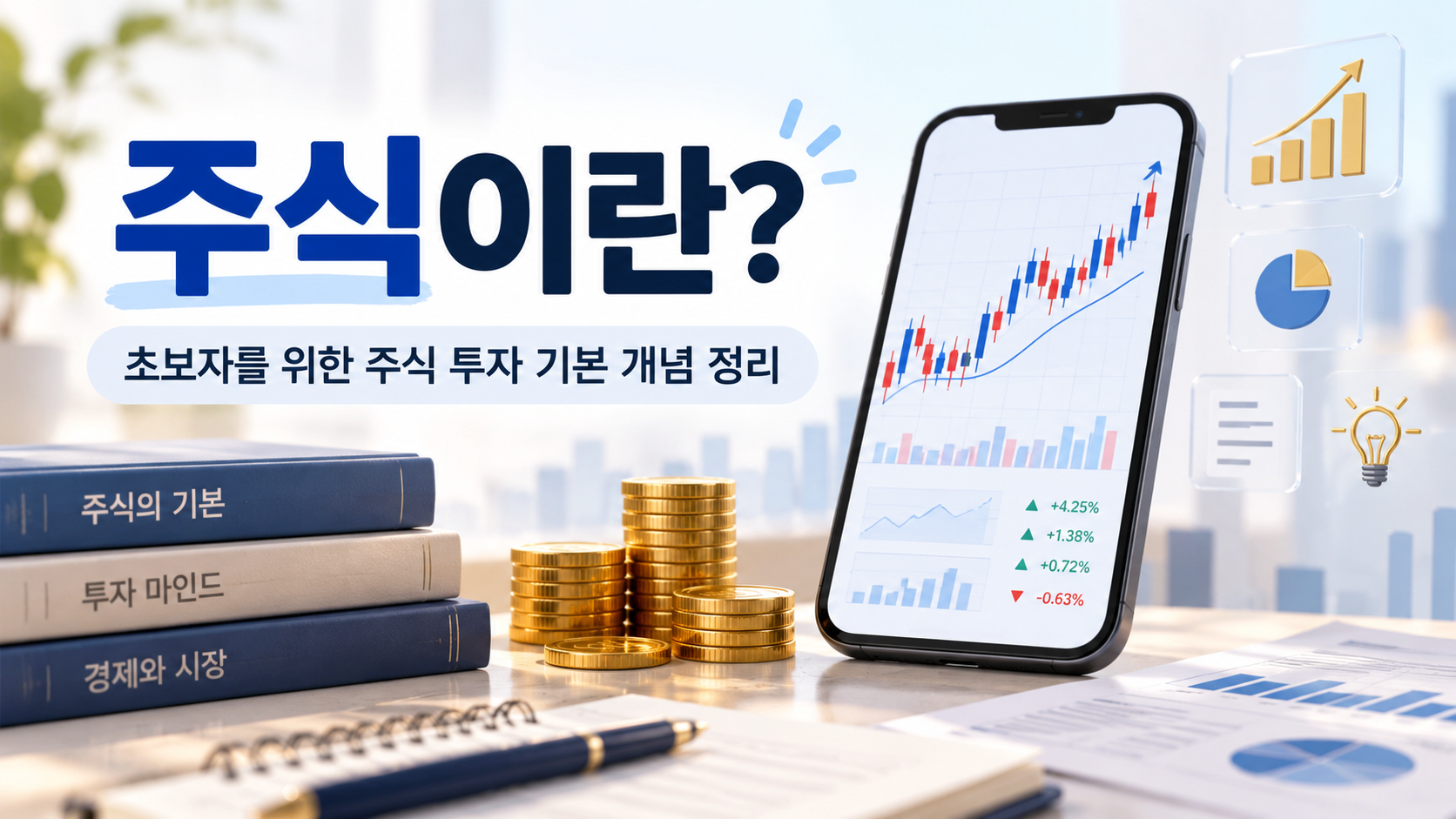 주식이란? 초보자를 위한 주식 투자 기본 개념 정리